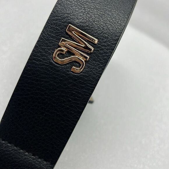 Steve Madden Women's Multi D-Ring Keeper Belt with Gold Hardware - Picture 5 of 5